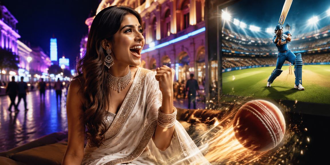 Bustling cricket and casino betting in Delhi Connaught Place